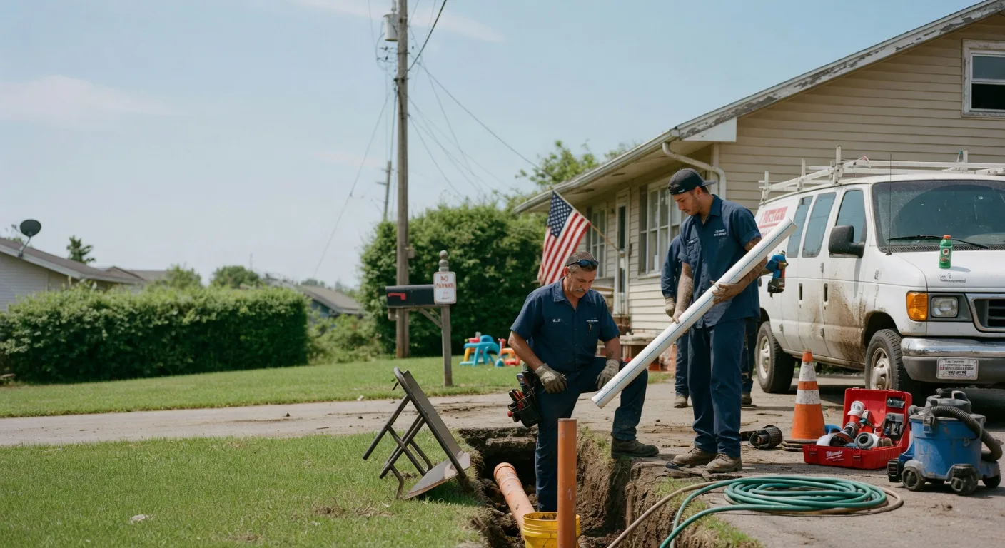 Sewer Line Inspection in League City, TX